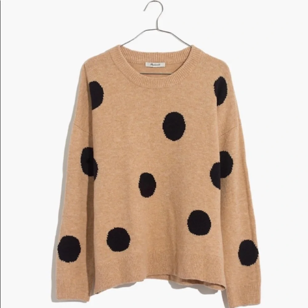 Madewell dot graystone pullover sweater - Picture 2 of 3